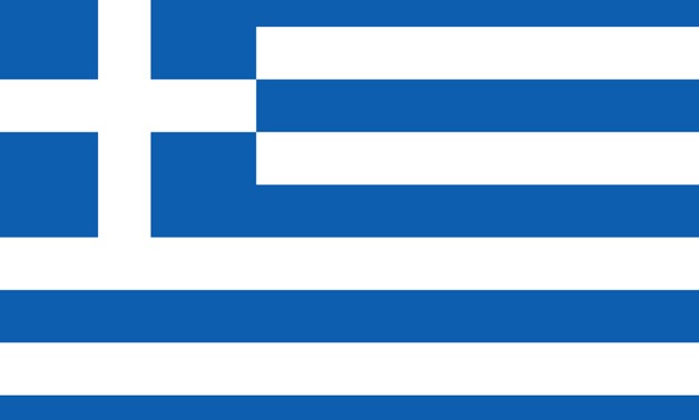 Greece flag - via wikimadia common