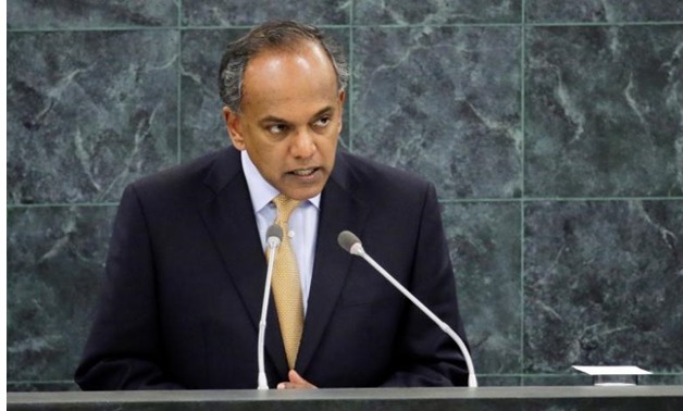K. Shanmugam, minister of foreign affairs of Singapore - REUTERS