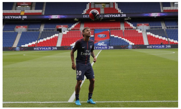 Neymar – Press image courtesy Paris Saint Germain official website
