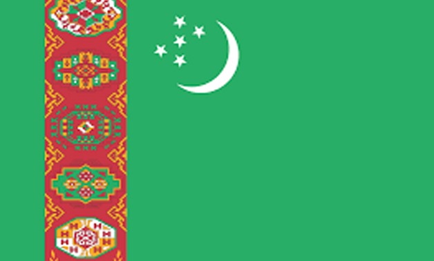 Flag of Turkmenistan - via Commons Wikimedia