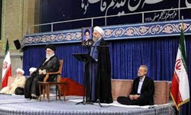 Iran's President Hassan Rouhani speaks during an endorsement ceremony, in Tehran, Iran, August 3, 2017. Leader.ir/Handout via REUTERS

