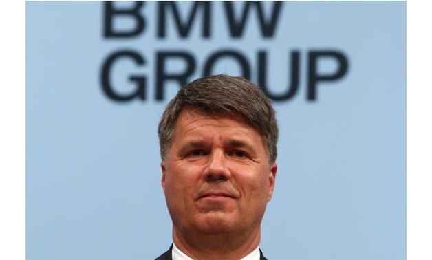 Harald Krueger, Chief Executive of German luxury carmaker BMW addresses the company's annual news conference in Munich, southern Germany - Reuters