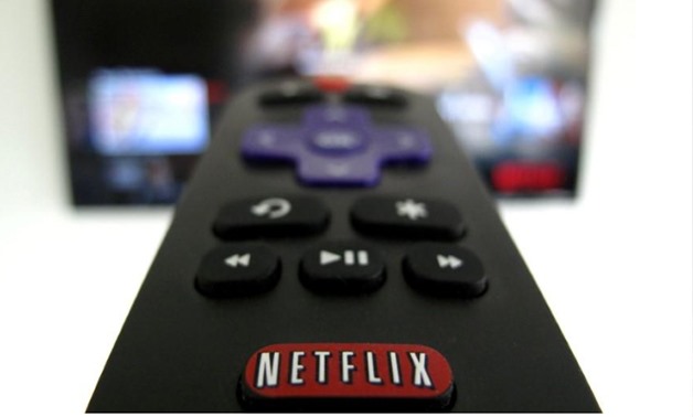FILE PHOTO: The Netflix logo is pictured on a television remote in this illustration photograph taken in Encinitas, California, U.S., on January 18, 2017.
