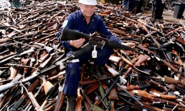 © AFP/File | Australia's national firearms amnesty is the first since the 1996 Port Arthur mass shooting, after which 600,000 weapons were destroyed during a gun buy-back
