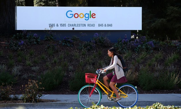 Currently some 69% of Google's employees are men, according to the company's latest figures, a proportion that rises to 80% when it comes to technology jobs - AFP
