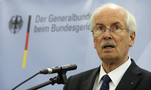 Attorney General Harald Range of the Federal Prosecutors Office, addresses a news conference in Karlsruhe, November 8, 2012 - REUTERS