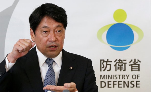 Japan's Defence Minister Itsunori Onodera attends a news conference at Defence Ministry in Tokyo - REUTERS