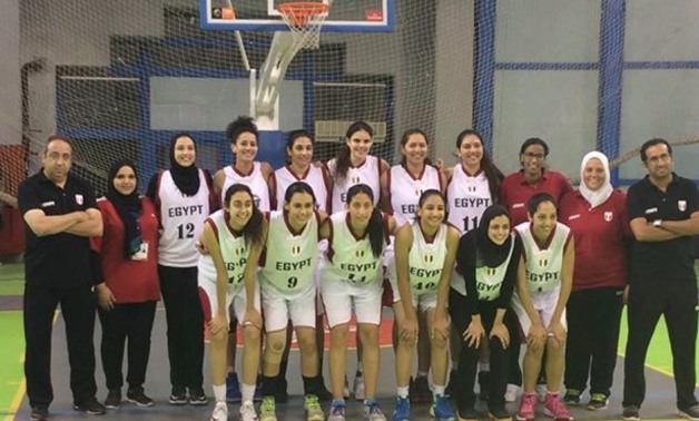 Egyptian women basketball national team – Press image courtesy file photo