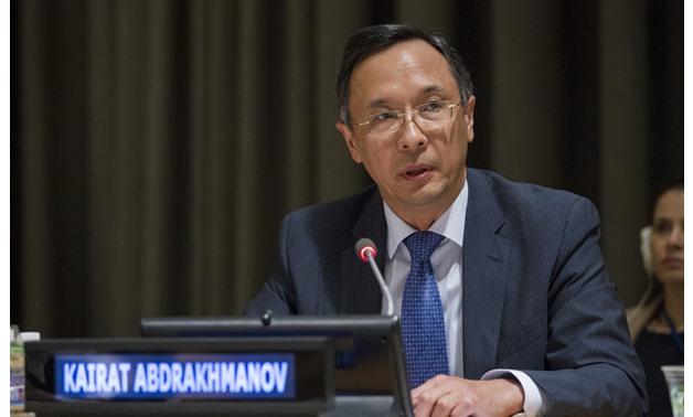 Kairat Abdrakhmanov in United Nations General Assembly -  Wikimedia Commons