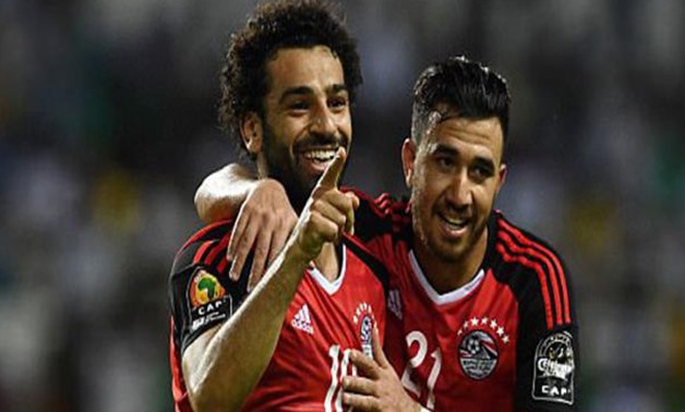 Mohamed Salah and Mahmoud Trezeguet –Salah’s Twitter Account 