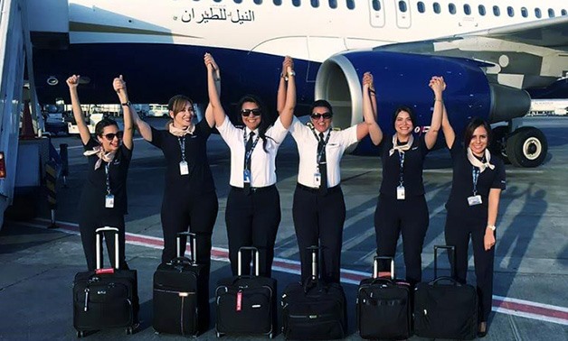 Nile Air crew – Official photo