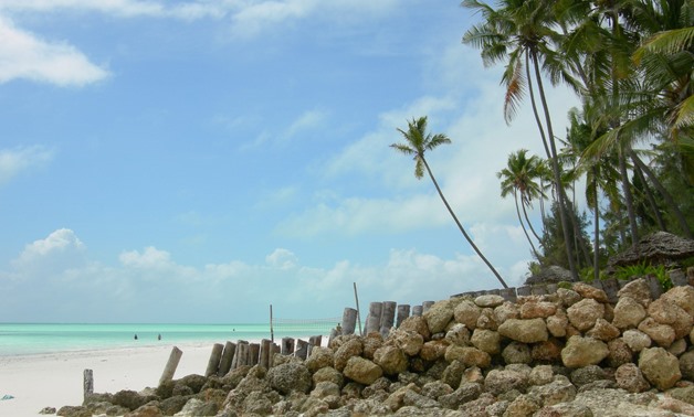 A beach on Zanzibar via Wikimedia