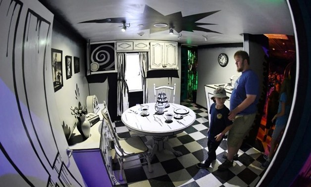 The Meow Wolf tourist attraction was funded by "Game of Thrones" creator George R.R. Martin as part of a drive to revive Santa Fe, New Mexico - AFP