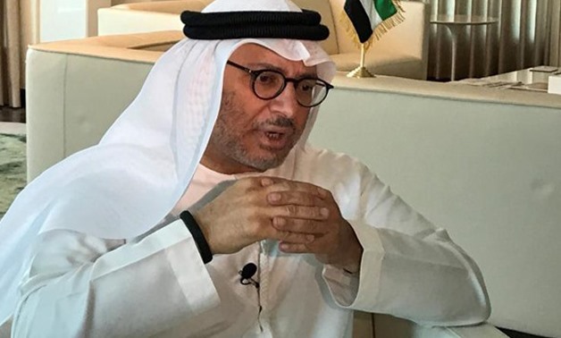 UAE Foreign Affairs Minister Anwar Gargash - Reuters