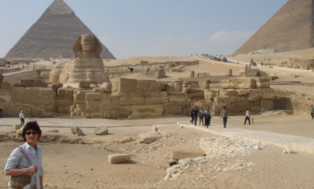 Egyptian, Pyramids via Wikimedia commons