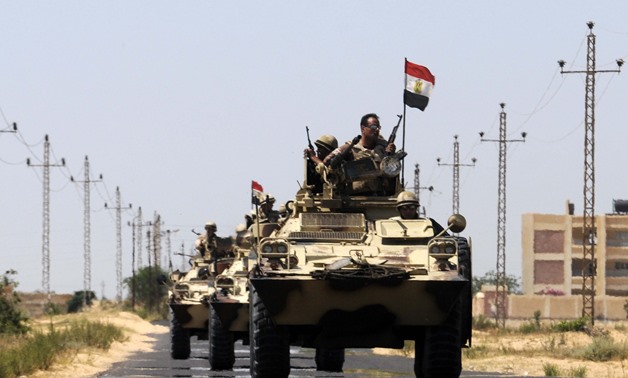 North Sinai security forces - File photo