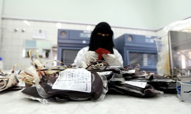 © AFP / by Natacha Yazbeck | War, disease and famine have left the blood bank struggling to keep up with demand

