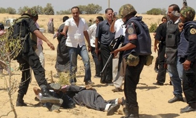 North Sinai security forces - File photo