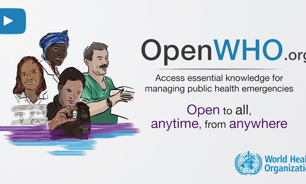 WHO free e-learning platform OpenWHO - CC WHO website