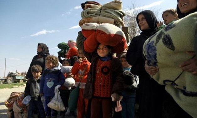 File- © AFP/File | Between January and the end of July, 602,759 displaced Syrians returned to their homes in Aleppo, many of them citing an improved economic and security situation in the areas they had fled from, the International Organization for Migrat