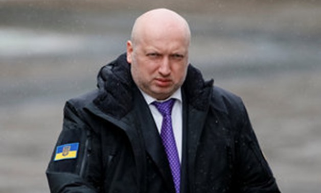 Secretary of the National Security and Defence Council of Ukraine Oleksandr Turchynov arrives for a meeting in Kiev, Ukraine, December 12, 2016. Picture taken December 12, 2016 - Reuters