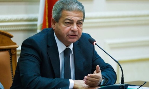 Khaled Abdel Aziz the minister of sports and youth – Press image courtesy file photo