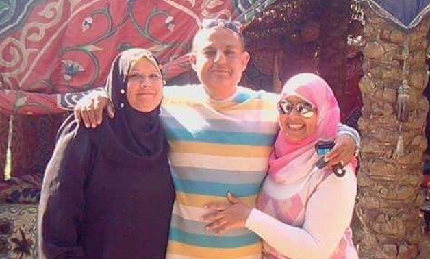 Egyptian engineer Tarek El-Henawy with his family - File Photo