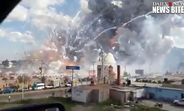 VIDEO: Massive explosion in Mexican fireworks market kills at least 29, injures dozens( Reuters)
