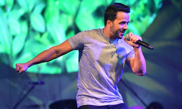 Luis Fonsi performing in Egypt- by Egypt Today