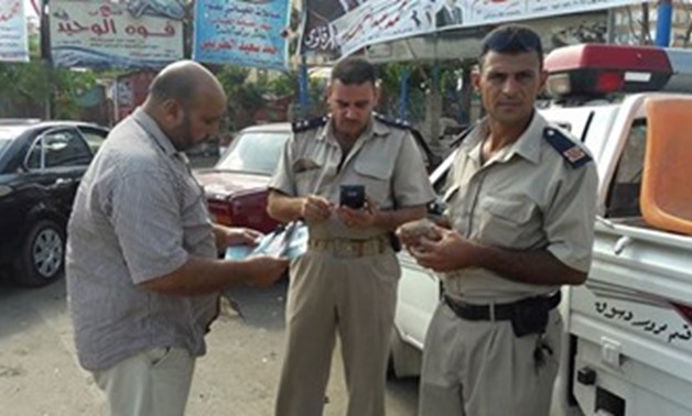  FILE- Two security policemen at Salloum crossing - File Photo