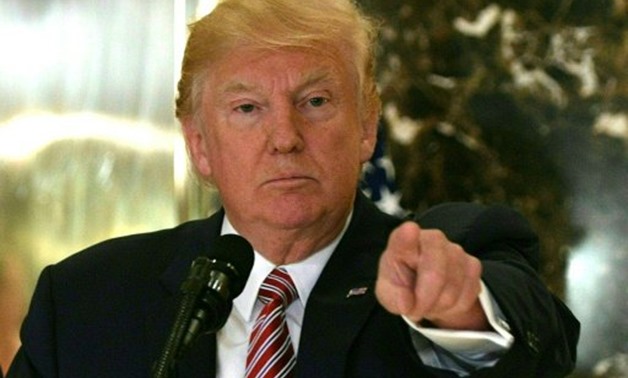 US President Donald Trump is blaming Democrats for complicating homeland security