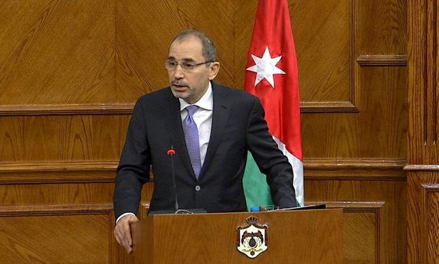 Jordanian Minister of Foreign and Expatriate Affairs Ayman Safadi - Press photo