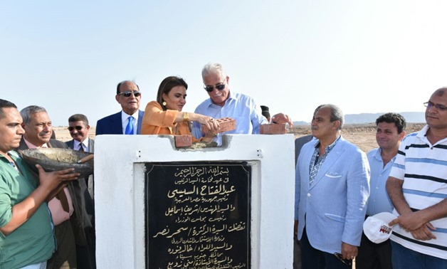 Minister of Investment Sahar Nasr in Sharm El-Sheikh Sunday- Press Photo