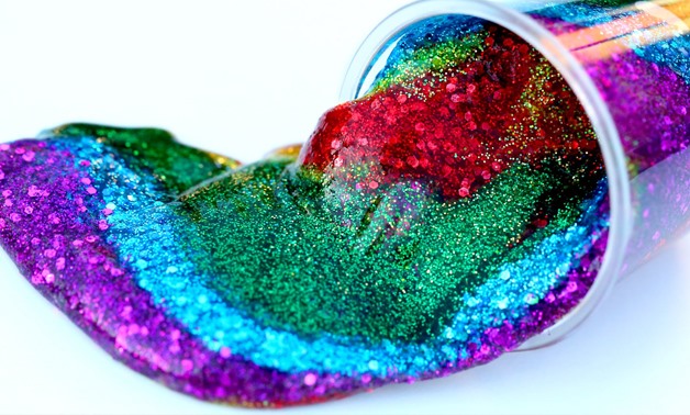 Cover photo - Glitter Slime DIY Mighty Toys – MightyToys/YouTube Thumbnail