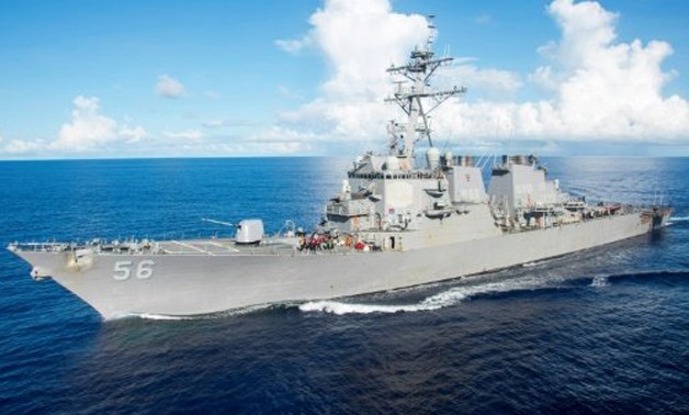 US Navy/AFP/File | The Arleigh Burke-class guided-missile destroyer USS John S. McCain