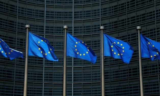 European Union flags flutter outside the EU Commission headquarters in Brussels, Belgium June 14, 2017.
Francois Lenoir
