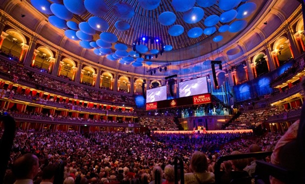 The Gallery at the top of London's Royal Albert Hall stretches more than 250 metres-AFP/File / JUSTIN TALLIS