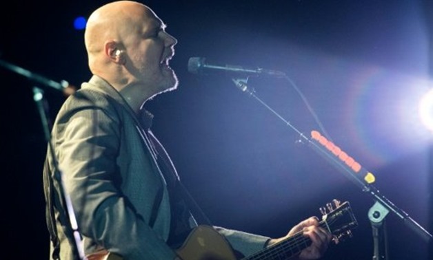 Billy Corgan of The Smashing Pumpkins, shown here performing in New York in 2016, will release his latest album on October 13 performs in concert at The Beacon Theatre on April 4, 2016 in New York City. Noam Galai/Getty Images/AFPNEW YORK