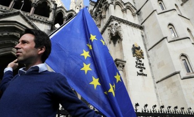 © AFP/File | The Brexit department's focus on "direct jurisdiction" has led opposition parties to suggest the government is softening its stance and could put forward proposals allowing the EU court to have some future influence in UK courts