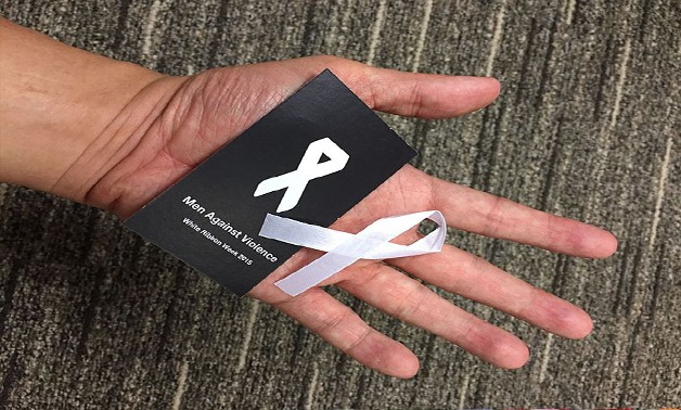  White ribbon to oppose violence against women- CC via wikimedia commons