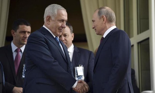 Russian President Putin meets with Israeli Prime Minister Netanyahu in Sochi - REUTERS
