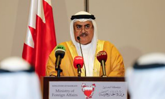 Bahraini Minister of Foreign Affairs Khaled bin Ahmed – File Photo