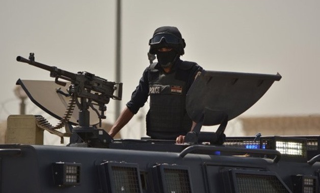 Egyptian policeman - Press photo