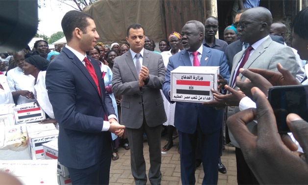 Egypt’s Ambassador, Egyptian aid plane arrives in South Sudan - File photo