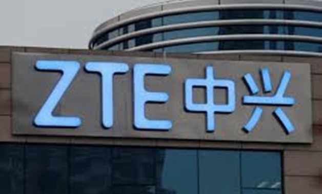 The company name of ZTE is seen outside the ZTE R&D building in Shenzhen, China April 27, 2016.