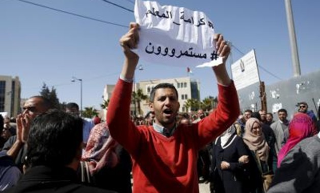 West Bank teachers' strike  - REUTERS