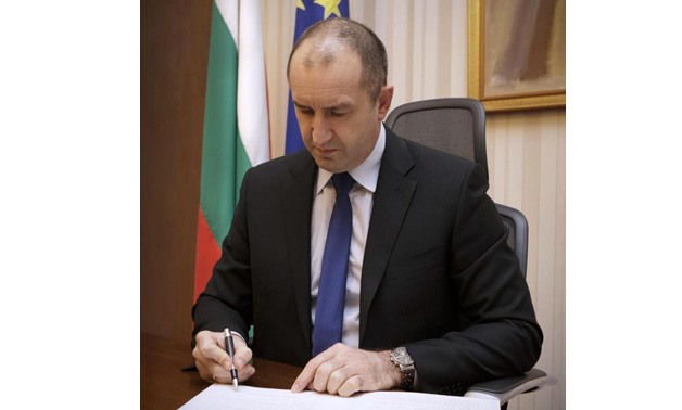 Bulgarian President Rumen Radev - Via wikipidia commons