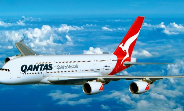 Plane of  Qantas Airways Ltd - Official website