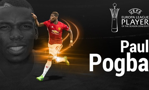 Pogba –Europa League Twitter account