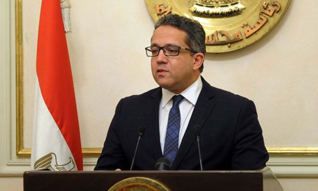 fFILE- Minister of Antiquities Khaled al-Anany 